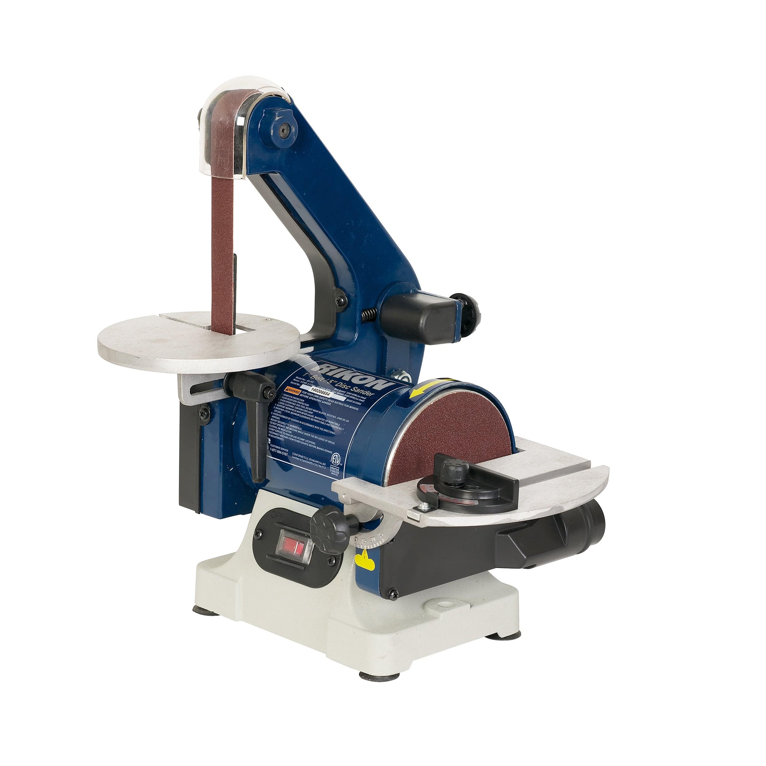 1″ x 30″ Belt / 5″ Disc Sander – 1/3 HP