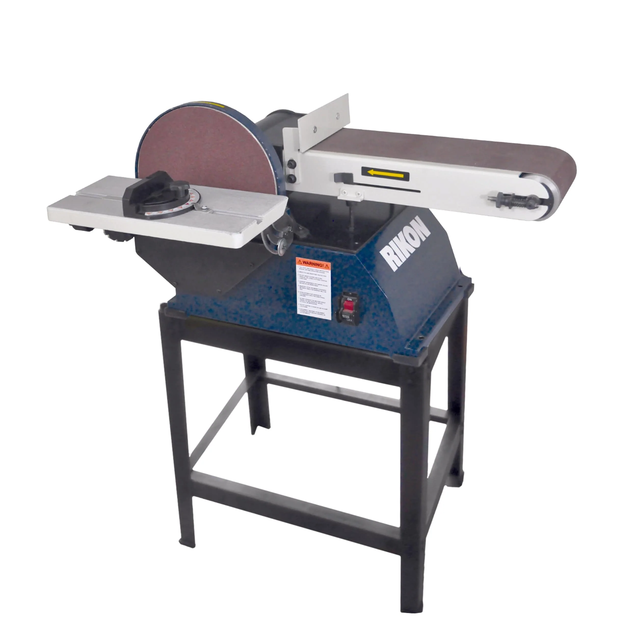 6″ x 48″ Belt / 10″ Disc Sander – 1 HP with Stand