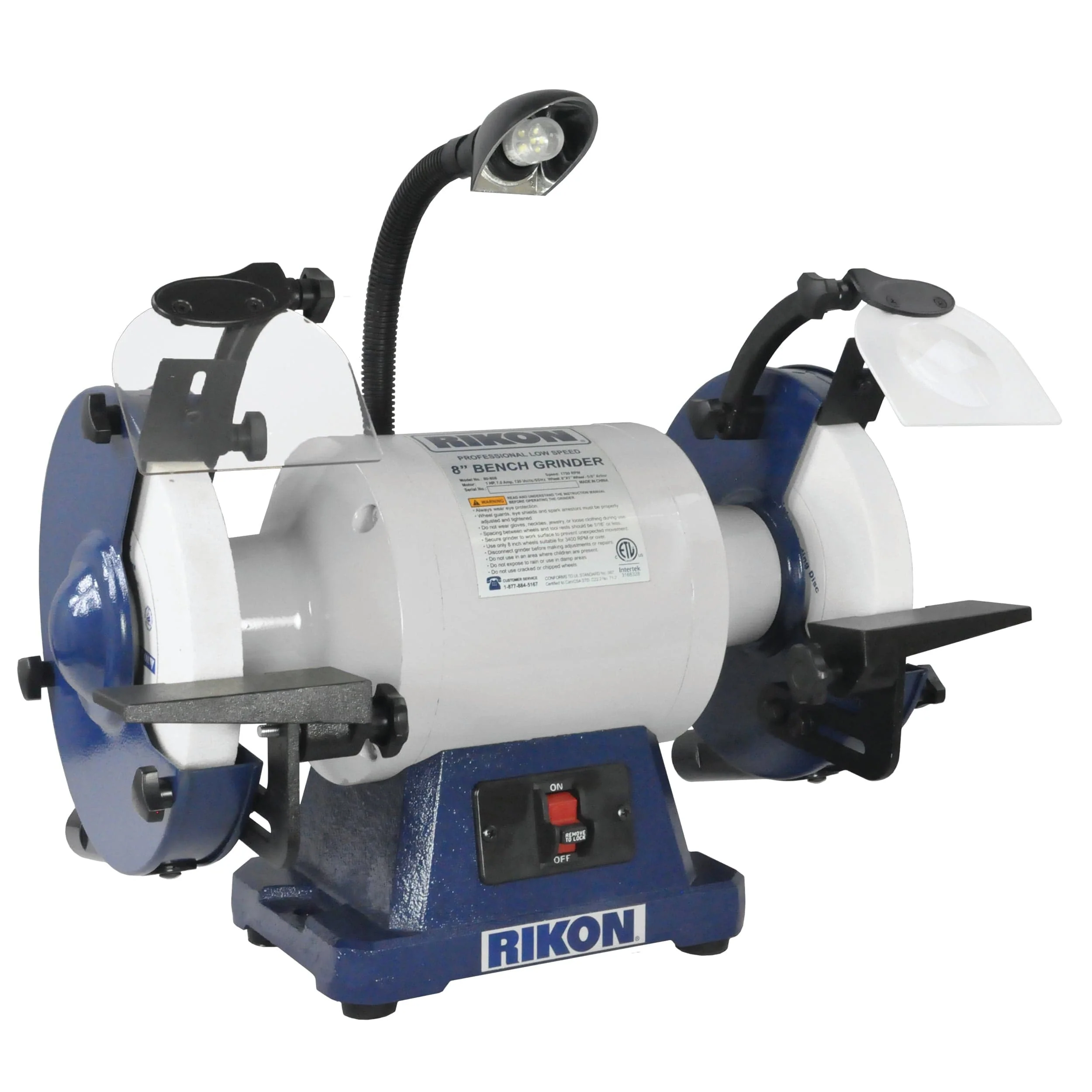 8" Slow Speed Grinder - 1 HP - Image 1