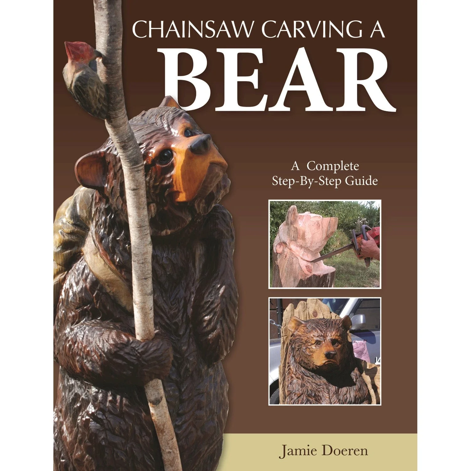 Chainsaw Carving a Bear - Image 1