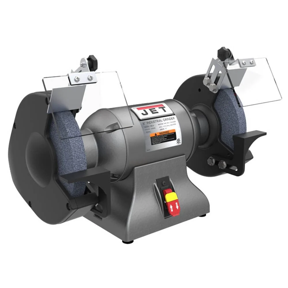 8″ Industrial Bench Grinder – 1 HP