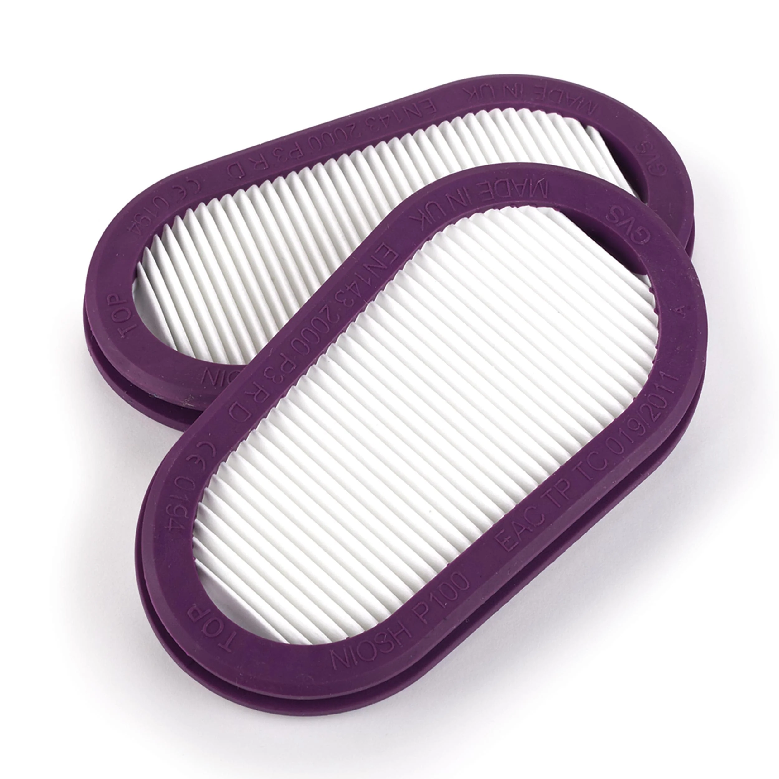 P100 Dust Replacement Filters for GVS Respirator – Pair