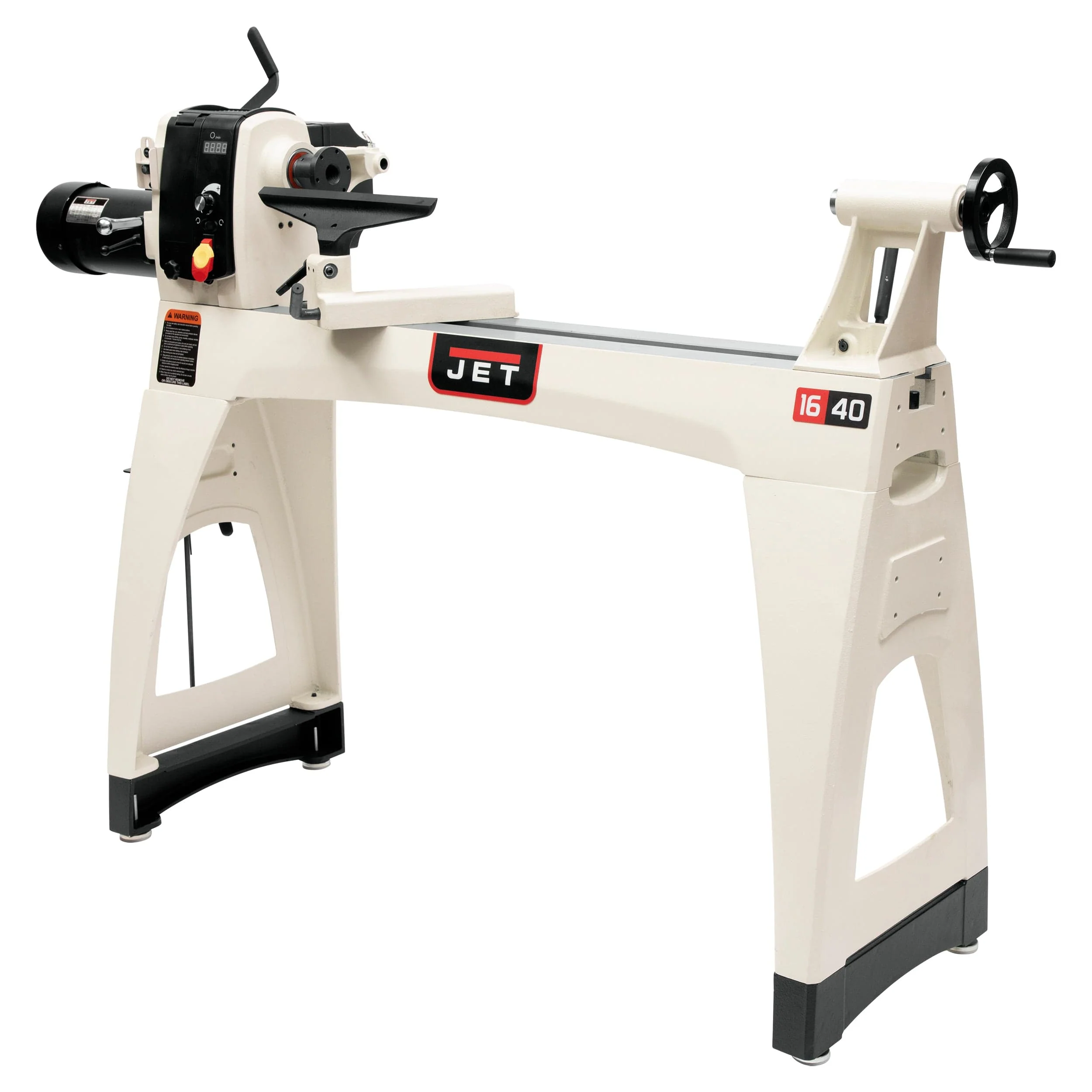 Electronic Variable Speed Wood Lathe – 16″ x 40″- 1-1/2 HP – JWL-1640EVS