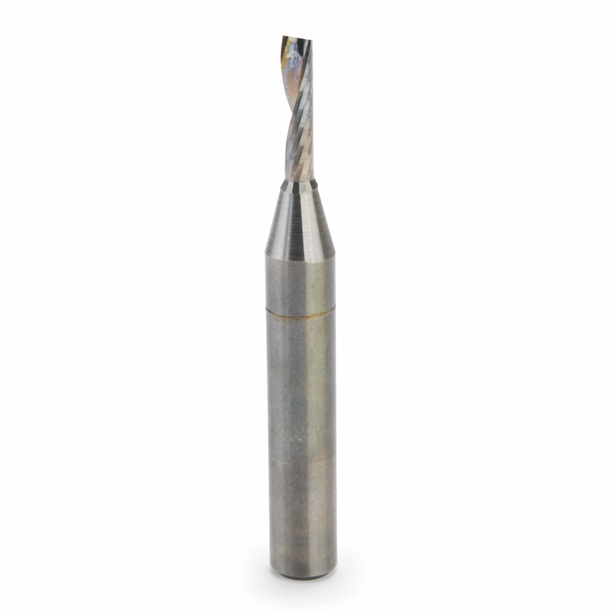 O-Flute Upcut Spiral Router Bit – Solid Carbide – 1/4″ SH