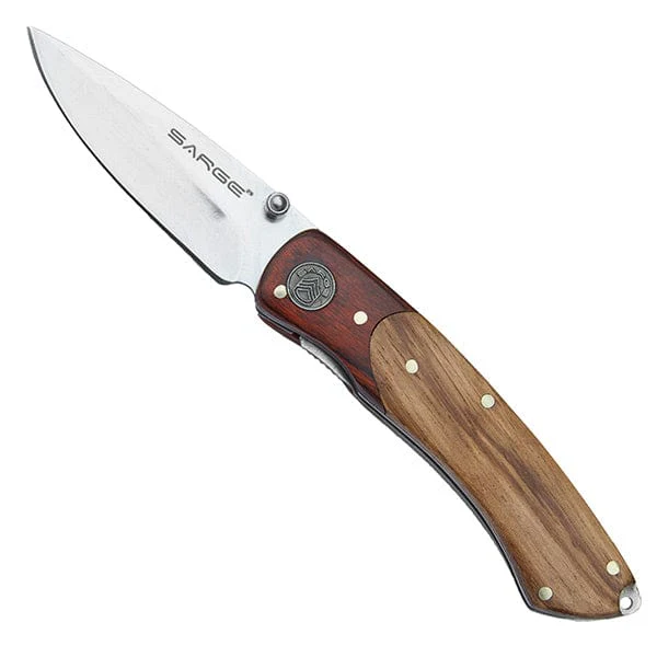 Ranger - Two Tone Wooden Liner Lock Knife - Image 1