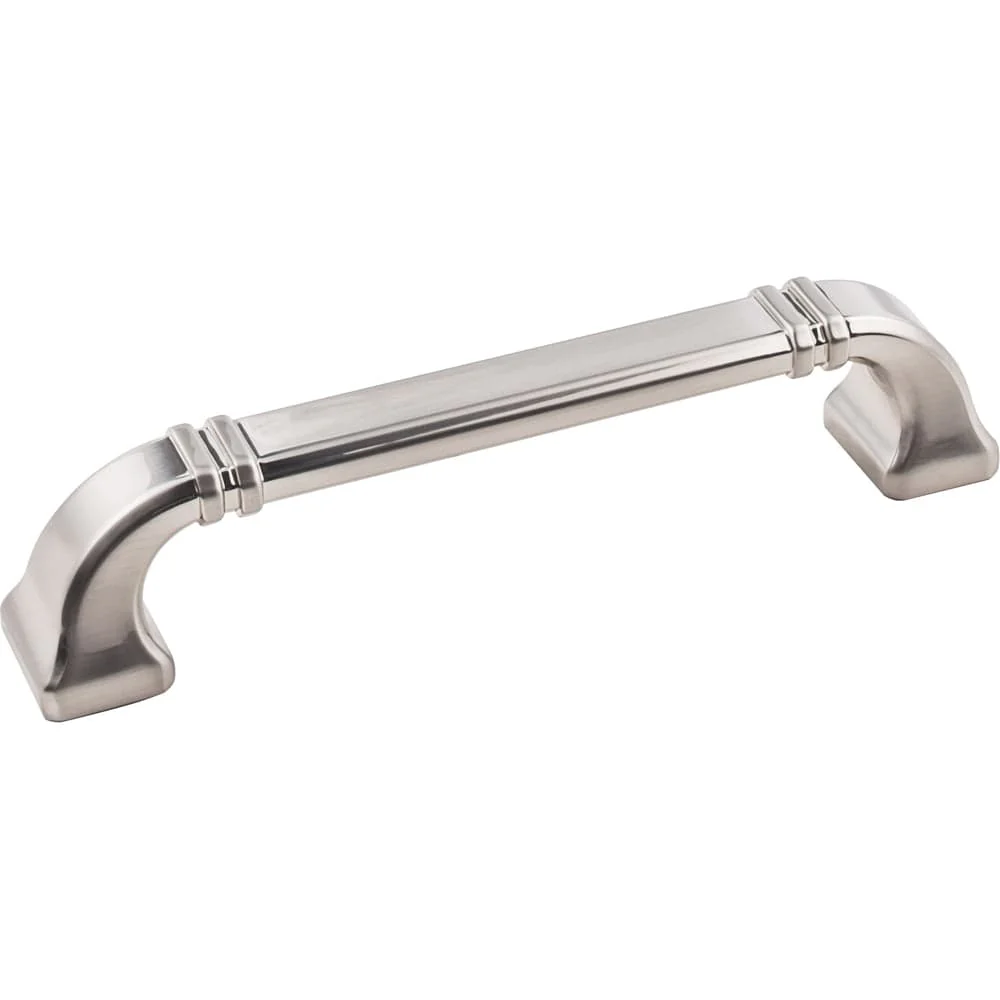 Ella Pull, 128 mm C/C, Satin Nickel - Image 1