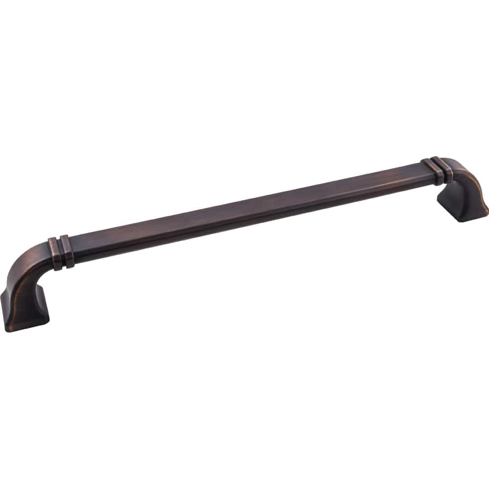 Ella Appliance Handle, 12" C/C, Brushed Oil Rubbed Bronze - Image 1