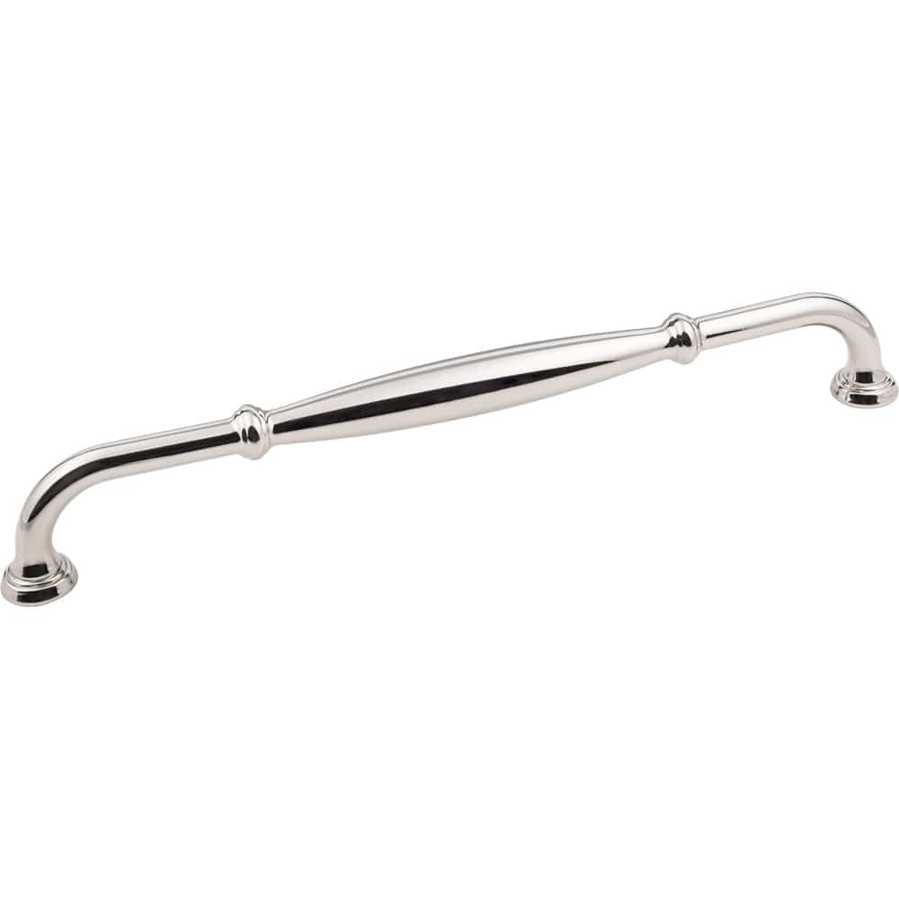 Tiffany Appliance Handle, 12" C/C, Polished Nickel - Image 1