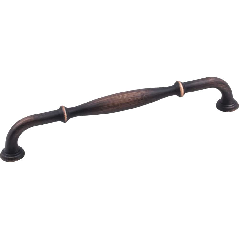 Tiffany Pull, 192 mm C/C, Brushed Oil Rubbed Bronze - Image 1