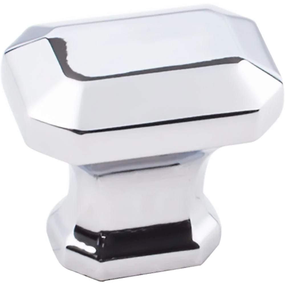 Ella Knob, 1-1/4" O.L., Polished Chrome - Image 1