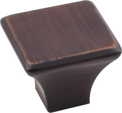 Marlo Large Knob, 1-1/4" O.L.,  Brushed Oil Rubbed Bronze - Image 1