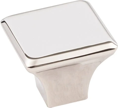 Marlo Large Knob, 1-1/4" O.L.,  Polished Nickel - Image 1