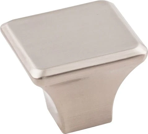 Marlo Large Knob, 1-1/4" O.L.,  Satin Nickel - Image 1