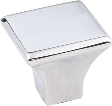 Marlo Knob, 1-1/8" O.L.,  Polished Chrome - Image 1