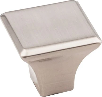 Marlo Knob, 1-1/8" O.L.,  Satin Nickel - Image 1