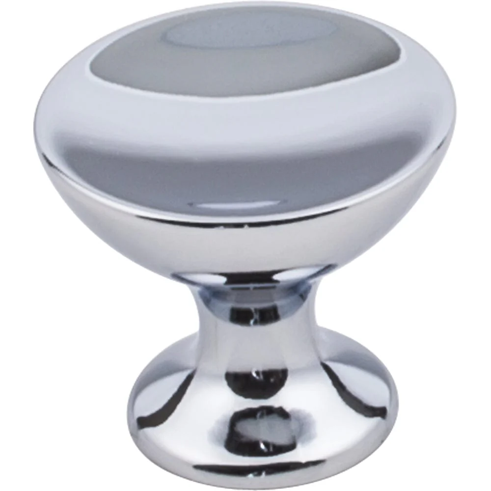 Rae Large Knob, 1-3/8″ Dia., Polished Chrome