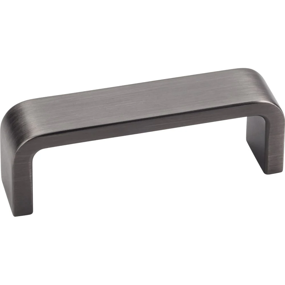 Asher Pull, 3" C/C, Brushed Pewter - Image 1