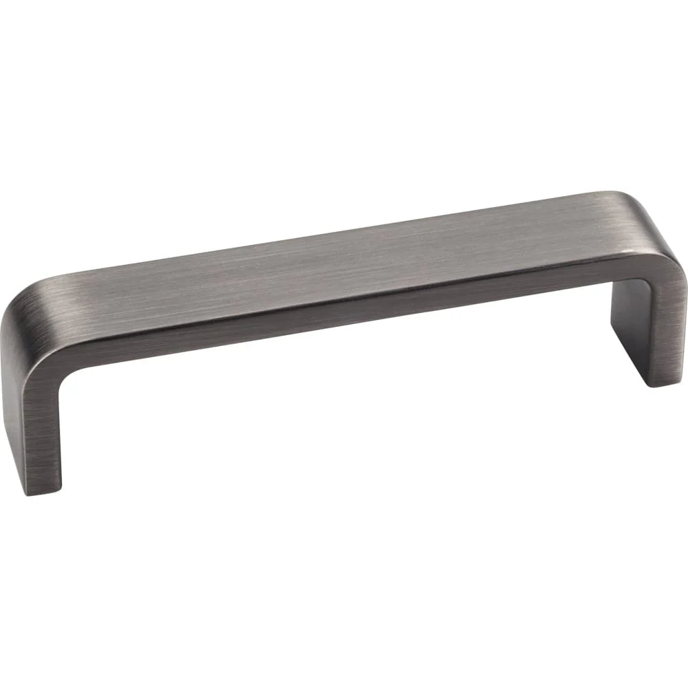 Asher Pull, 4" C/C, Brushed Pewter - Image 1
