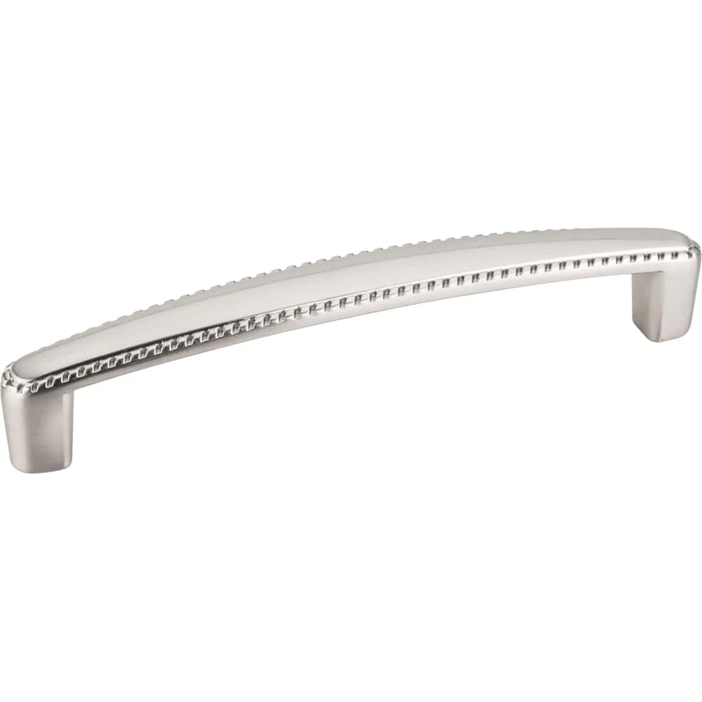 Lindos Pull, 128 mm C/C, Satin Nickel - Image 1