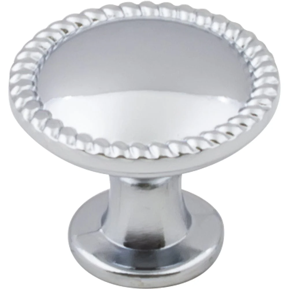 Lindos Round Knob, 1-1/4" Dia.,  Polished Chrome - Image 2