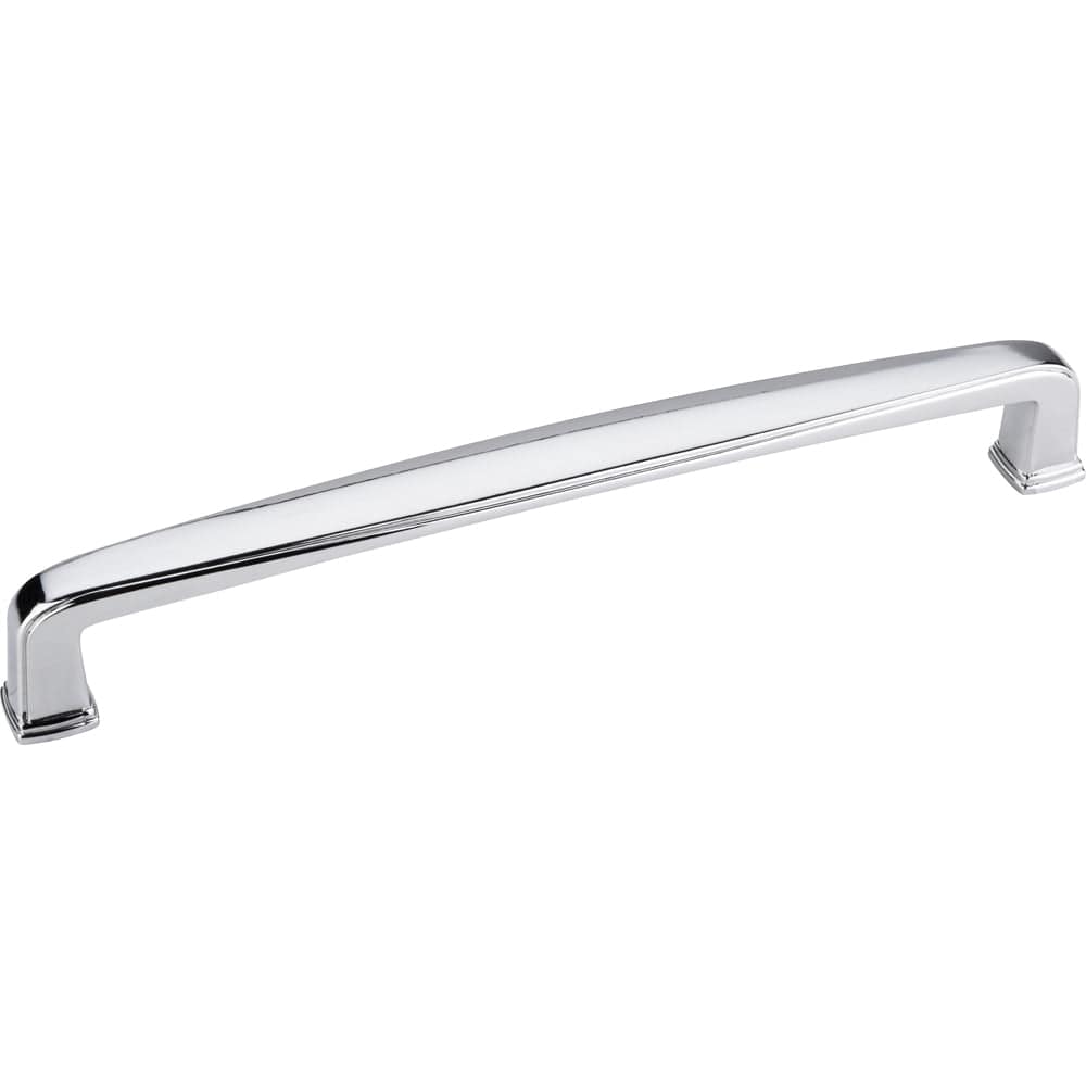 Milan 1 Plain Square Pull, 160 mm C/C, Polished Chrome - Image 2