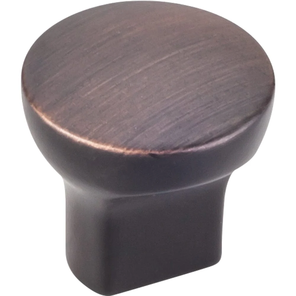 Brenton Knob 1" Dia Brushed Oil Rubbed Bronze - Image 1