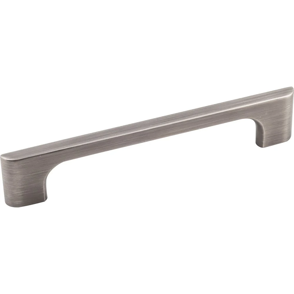 Leyton Pull, 128 mm C/C, Brushed Pewter - Image 1