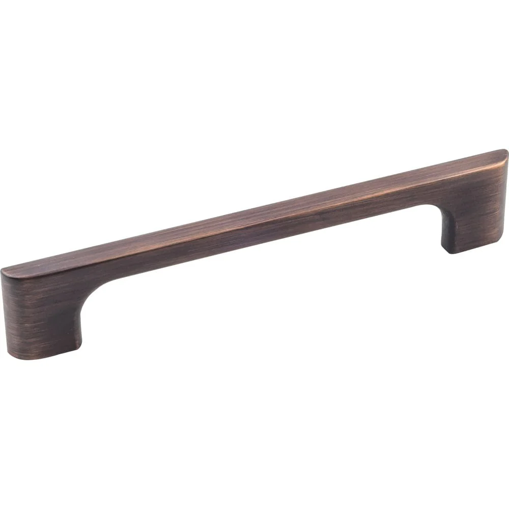 Leyton Pull, 128 mm C/C, Brushed Oil Rubbed Bronze - Image 1