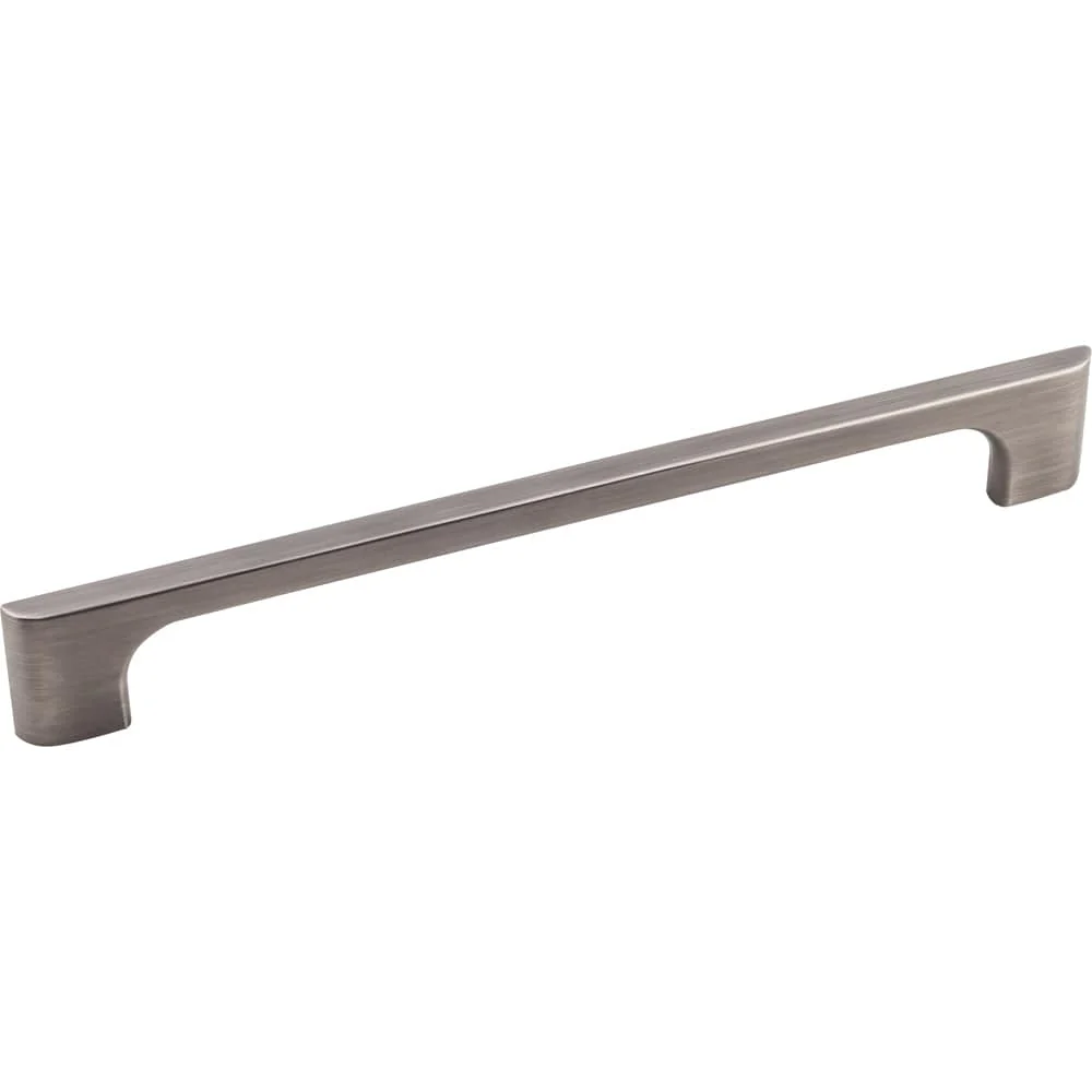 Leyton Pull, 192 mm C/C, Brushed Pewter - Image 1