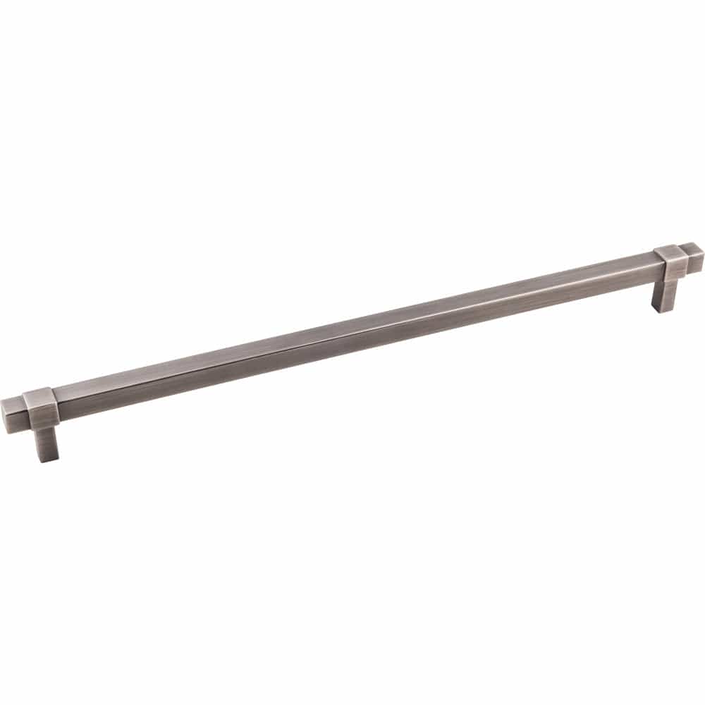 Zane Pull, 305 mm C/C, Brushed Pewter - Image 1