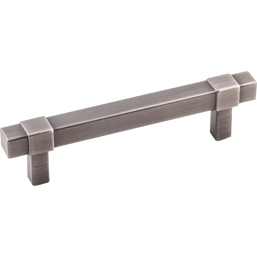 Zane Pull, 96 mm C/C, Brushed Pewter - Image 1