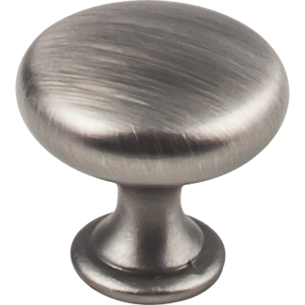 Madison Knob, 1-3/16" Dia.,  Brushed Pewter - Image 1