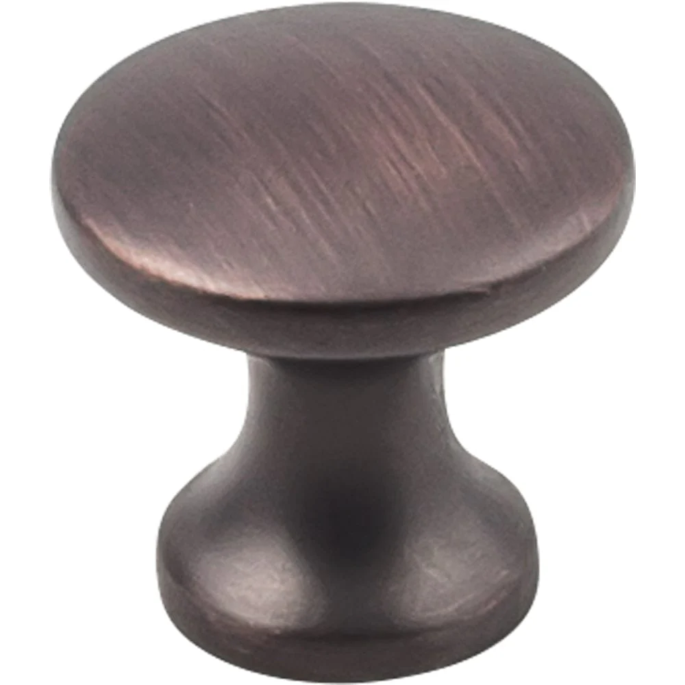 Slade Knob 1" Dia  Brushed Oil Rubbed Bronze - Image 1
