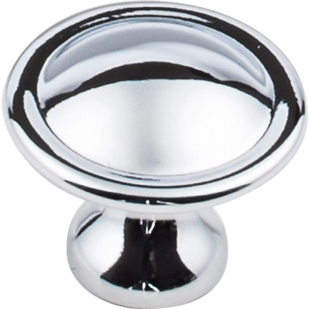 Watervale Knob, 1-1/8" Dia.,  Polished Chrome - Image 1