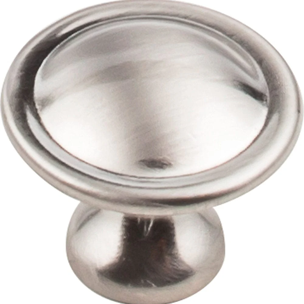 Watervale Knob, 1-1/8″ Dia.,  Satin Nickel