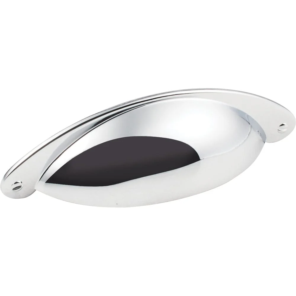 Lyon Pull, 3" C/C, Polished Chrome - Image 1