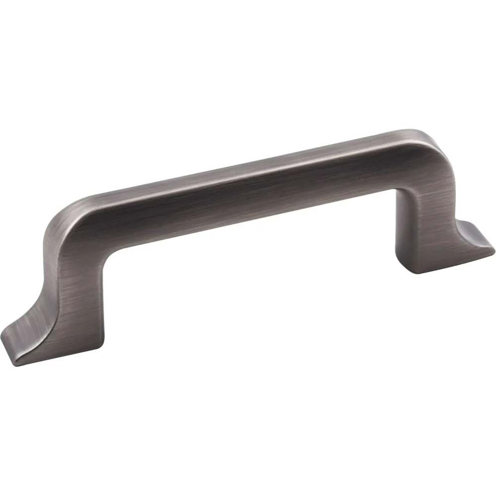 Callie Pull, 3" C/C, Brushed Pewter - Image 1