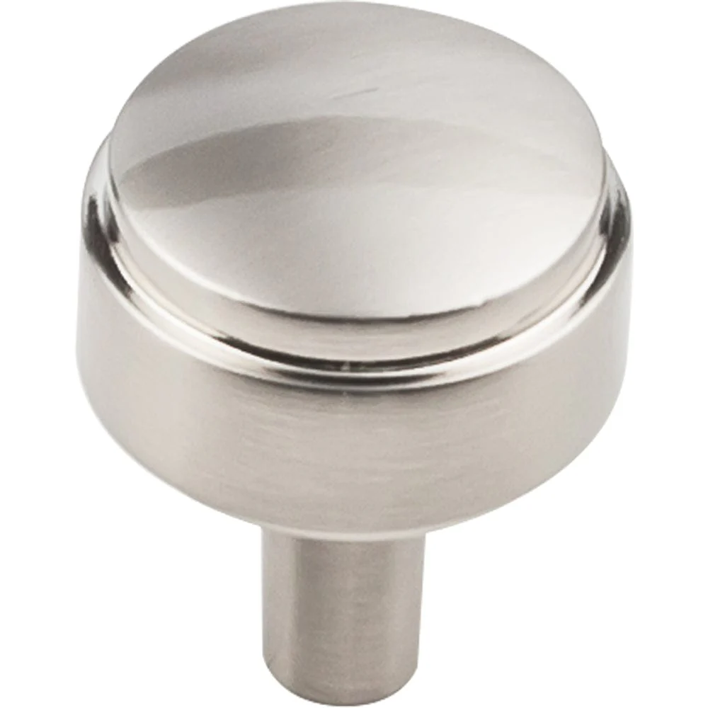 Hayworth Knob, 1-1/8" Dia.,  Satin Nickel - Image 2
