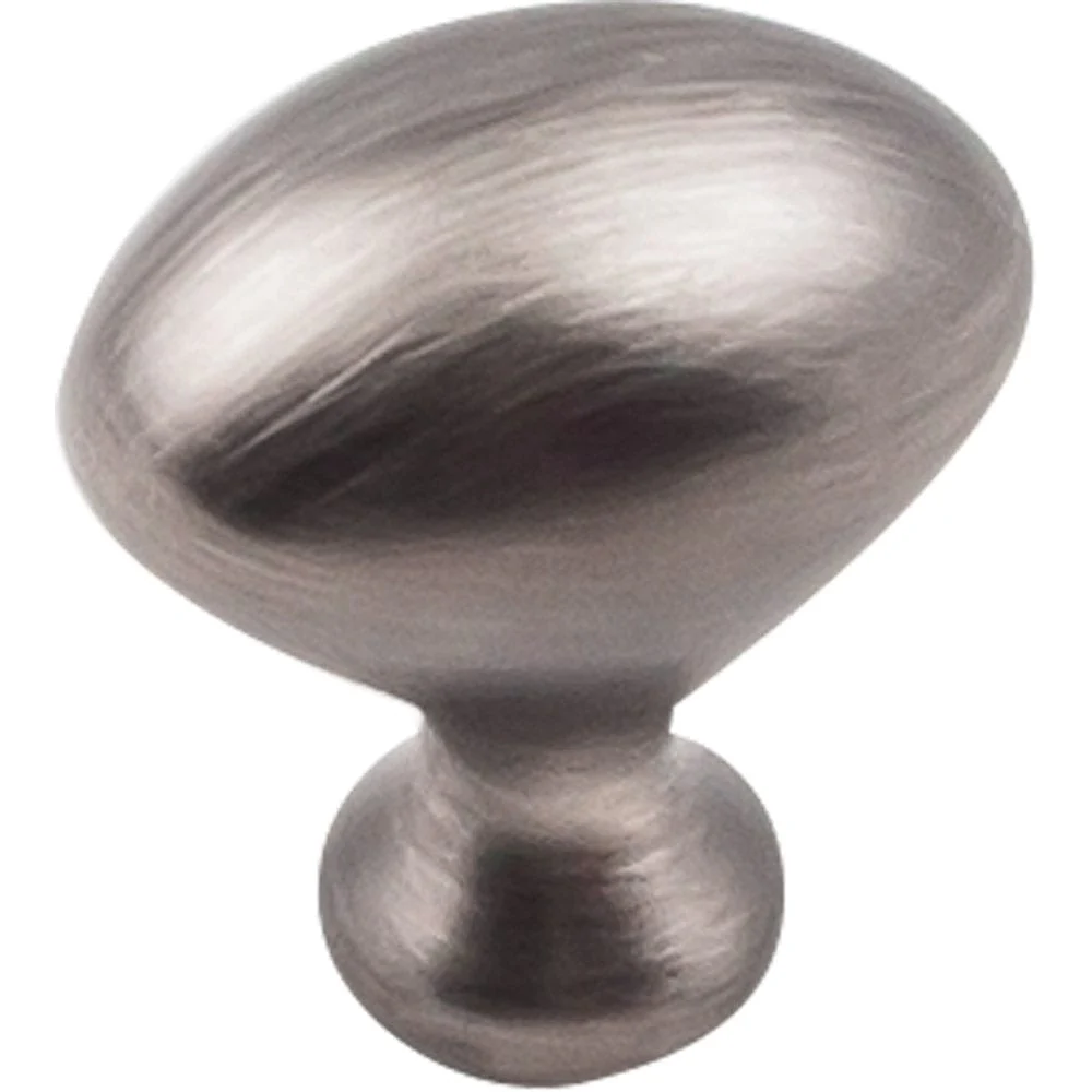 Merryville Knob, 1-1/8″ O.L., Brushed Pewter
