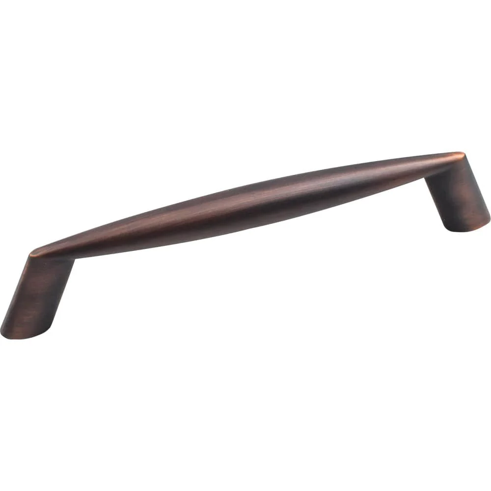 Zachary Pull, 128 mm C/C, Brushed Oil Rubbed Bronze - Image 1