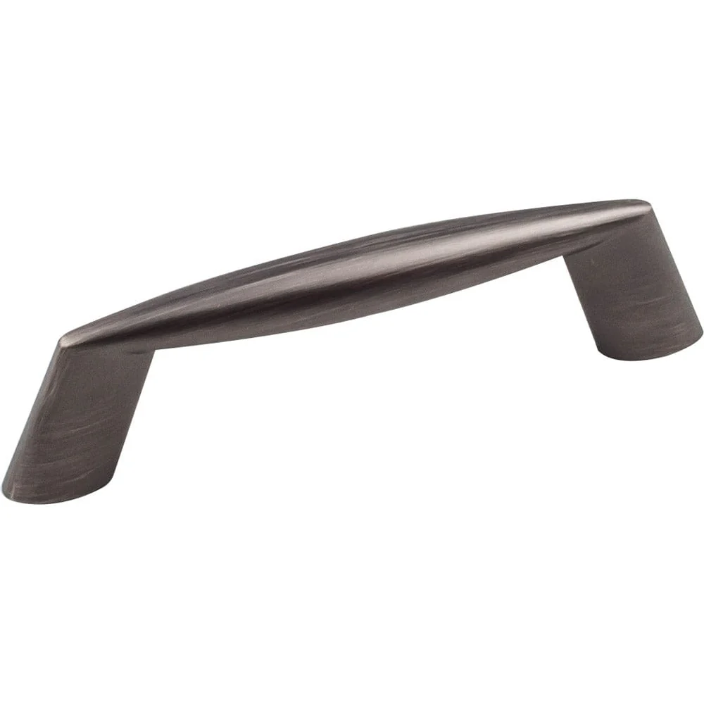 Zachary Pull, 3" C/C, Brushed Pewter - Image 1