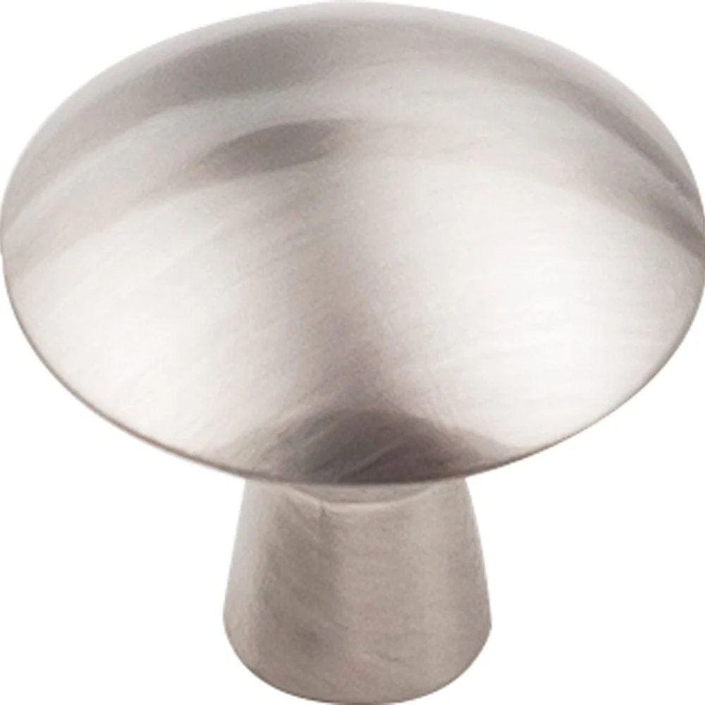 Zachary Knob, 1-1/16″ Dia Satin Nickel