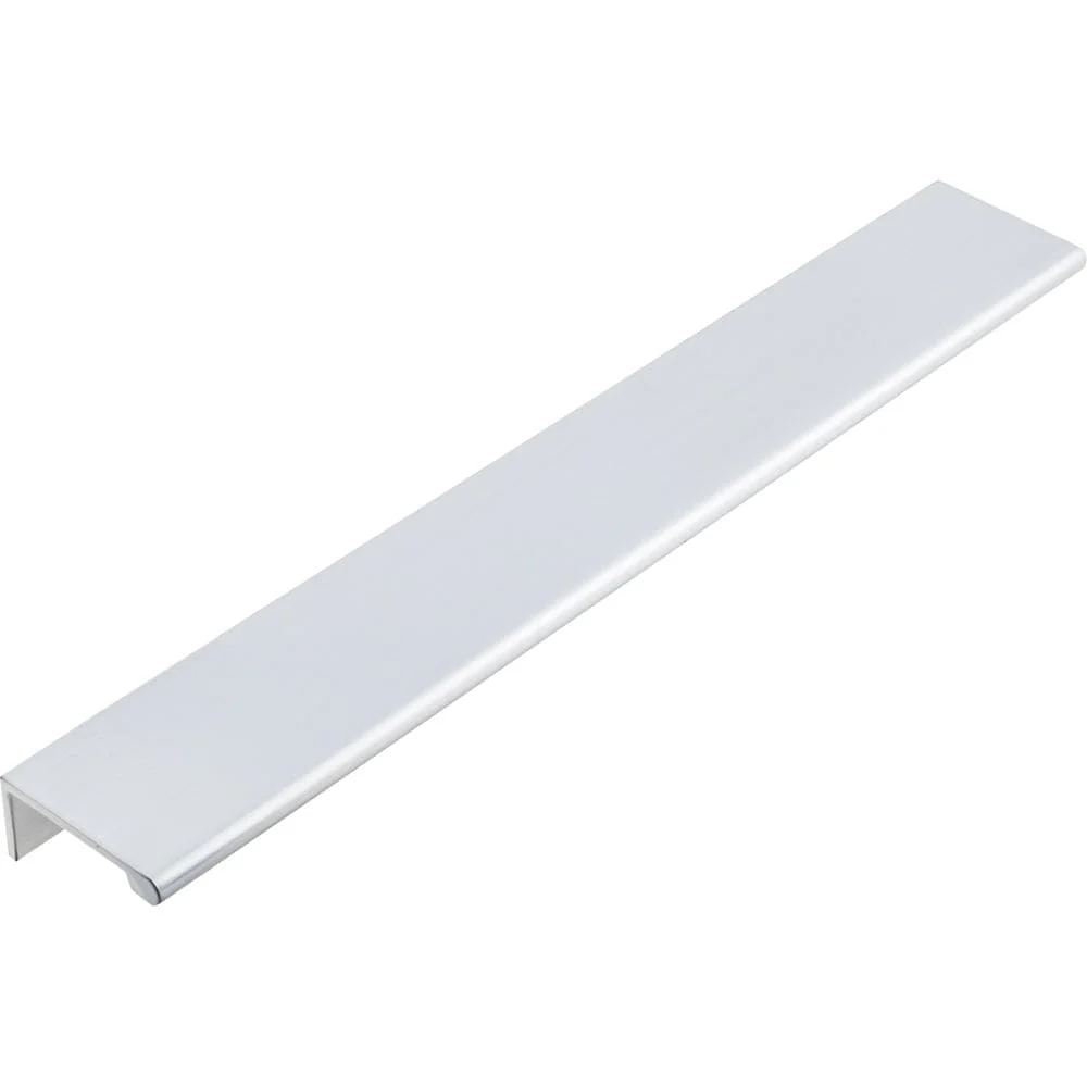 Edgefield Tab Pull, 114 mm C/C, Brushed Chrome - Image 1
