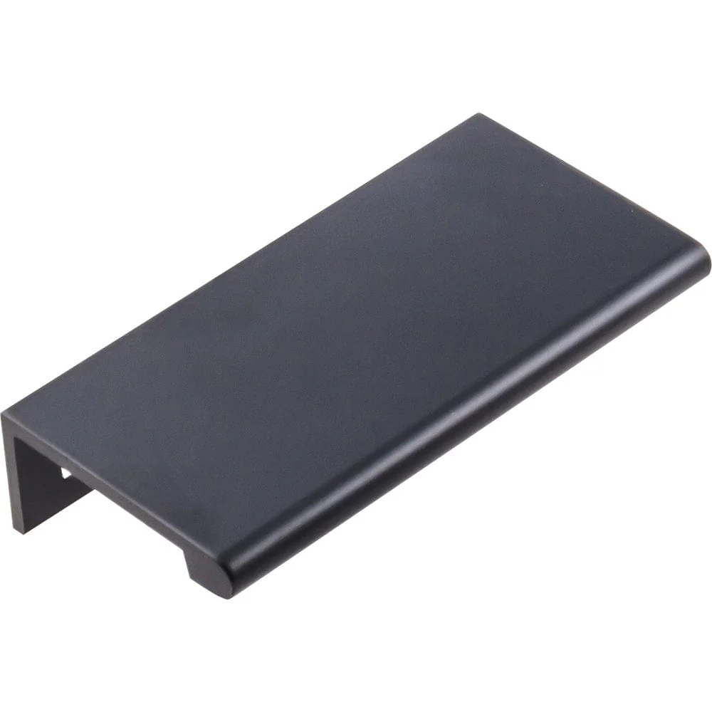 Edgefield Tab Pull, 60 mm C/C, Matt Black/Black - Image 1