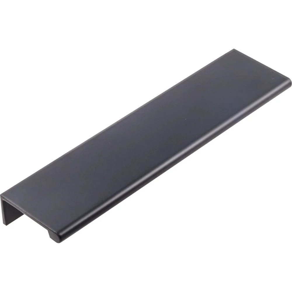 Edgefield Tab Pull, 127 mm C/C, Matt Black/Black - Image 1