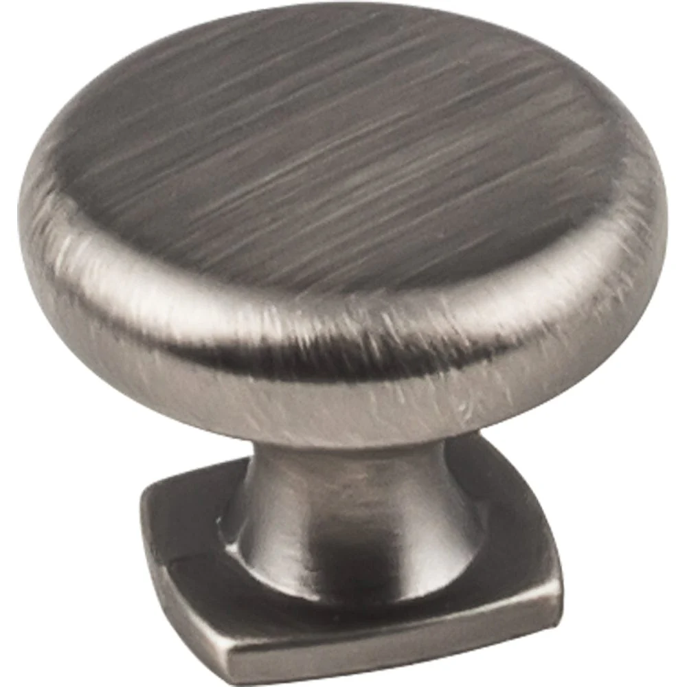 Belcastel 1 Knob, 1-3/8" Dia.,  Brushed Pewter - Image 2
