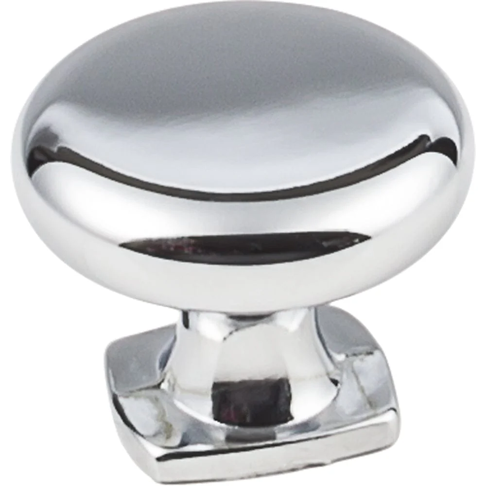 Belcastel 1 Knob, 1-3/8″ Dia.,  Polished Chrome