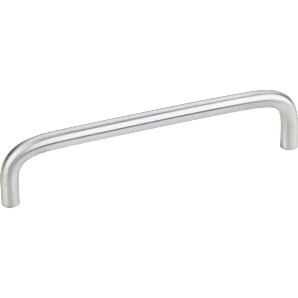 Torino Wire Pull, 128 mm C/C, Brushed Chrome - Image 1