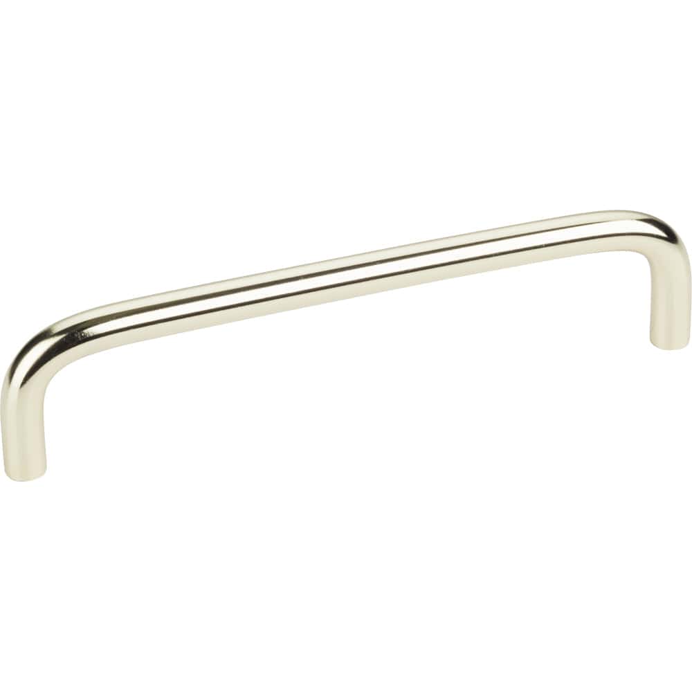 Torino Wire Pull, 128 mm C/C, Polished Brass - Image 1
