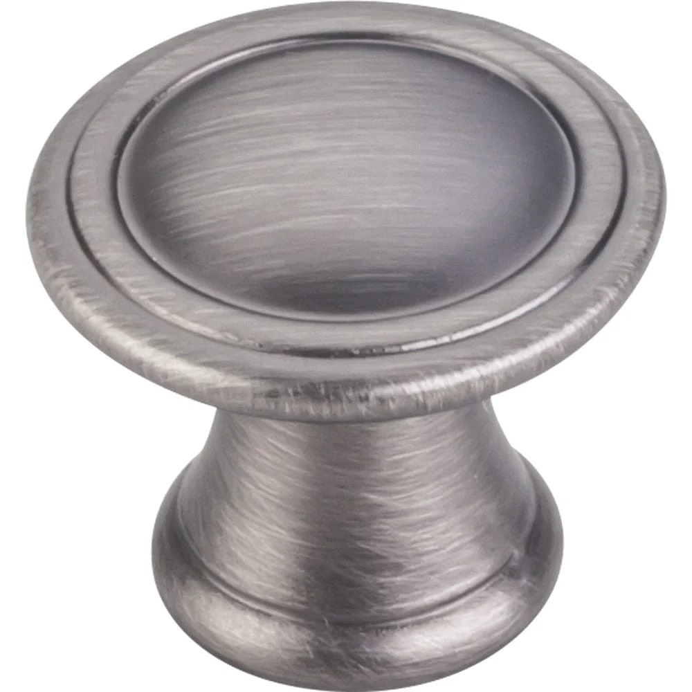Chesapeake Knob, 1-3/16" Dia.,  Brushed Pewter - Image 2
